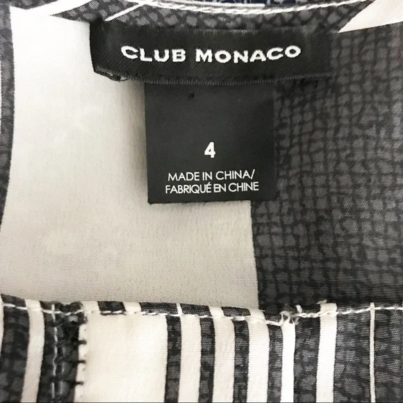 Club Monaco Eyeliner Striped Alesandra Max… - Picture 6 of 13